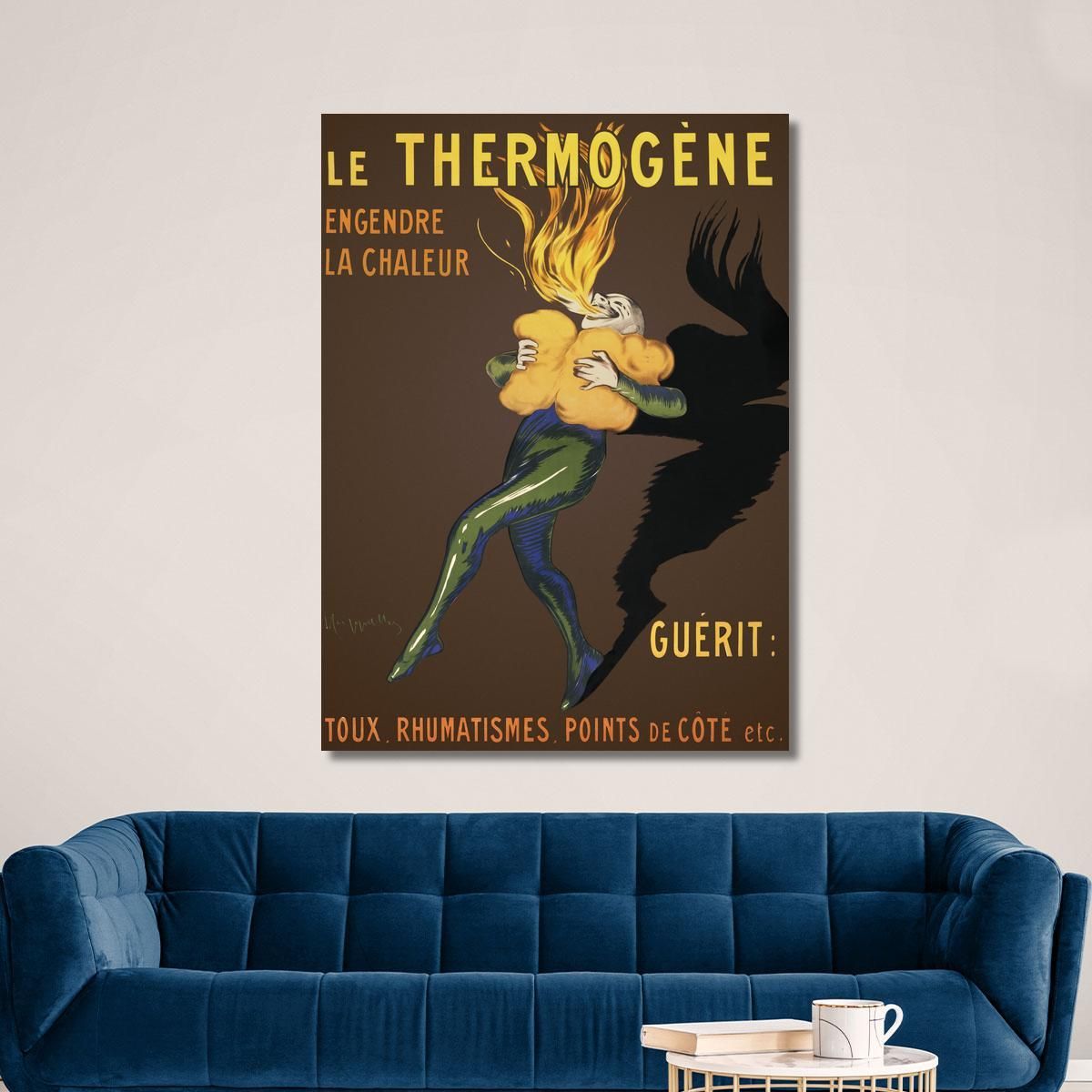 The Thermogenic Leonetto Cappiello lcp72 canvas print 