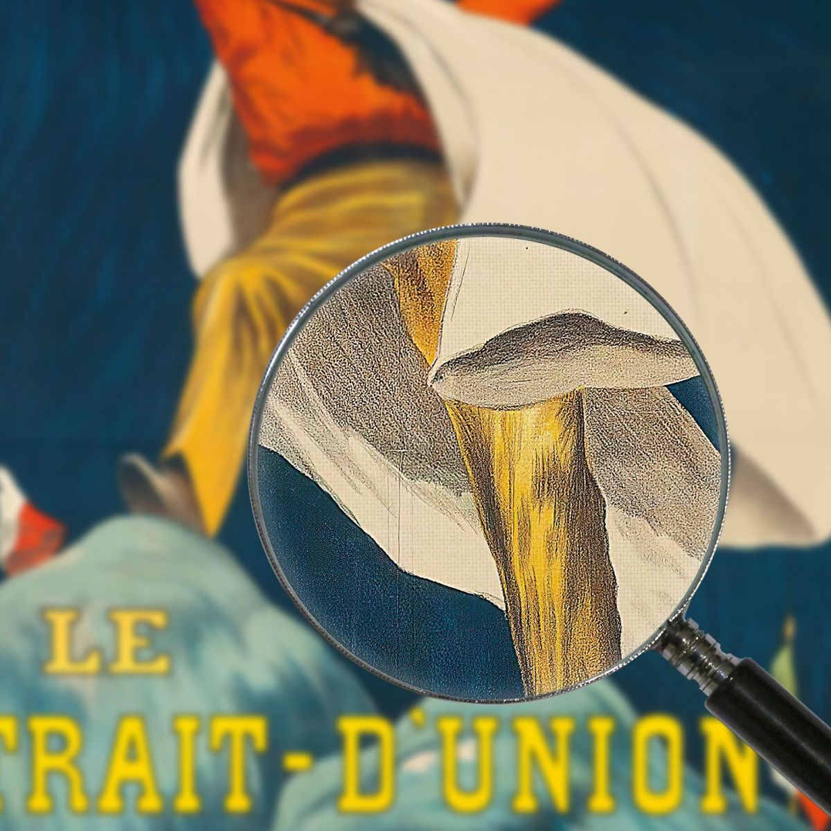 The Trait-D Union Leonetto Cappiello lcp73 canvas print