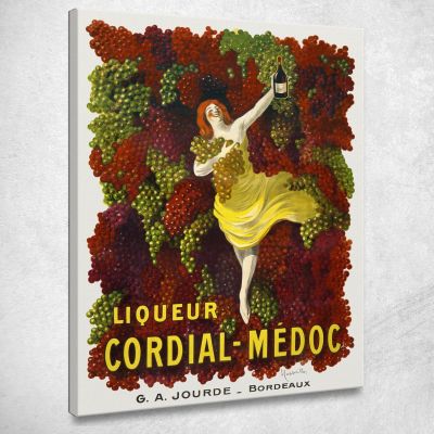 Cordial-Médoc Liqueur Leonetto Cappiello lcp74 canvas print 