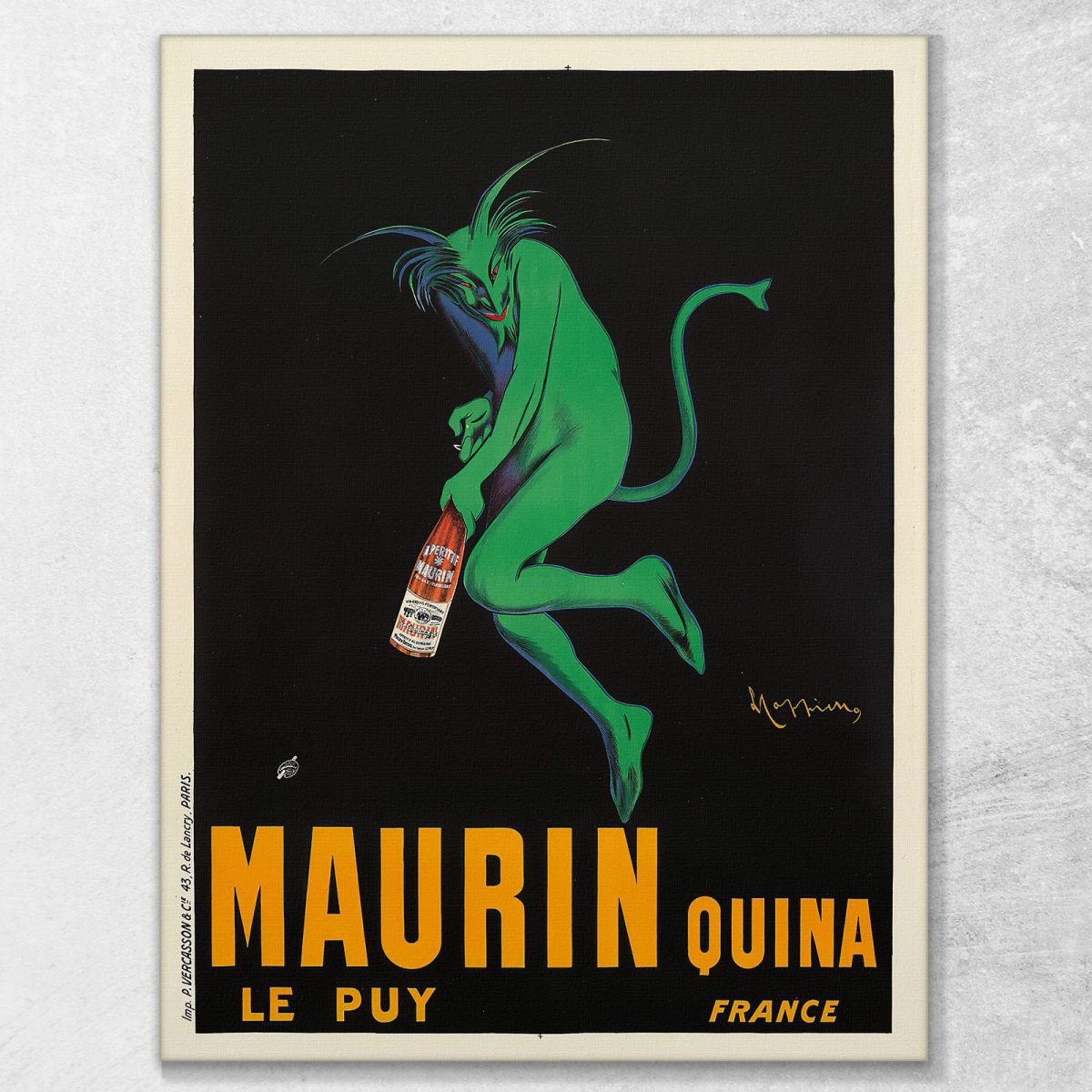 Maurin Quina Leonetto Cappiello lcp82 canvas print 