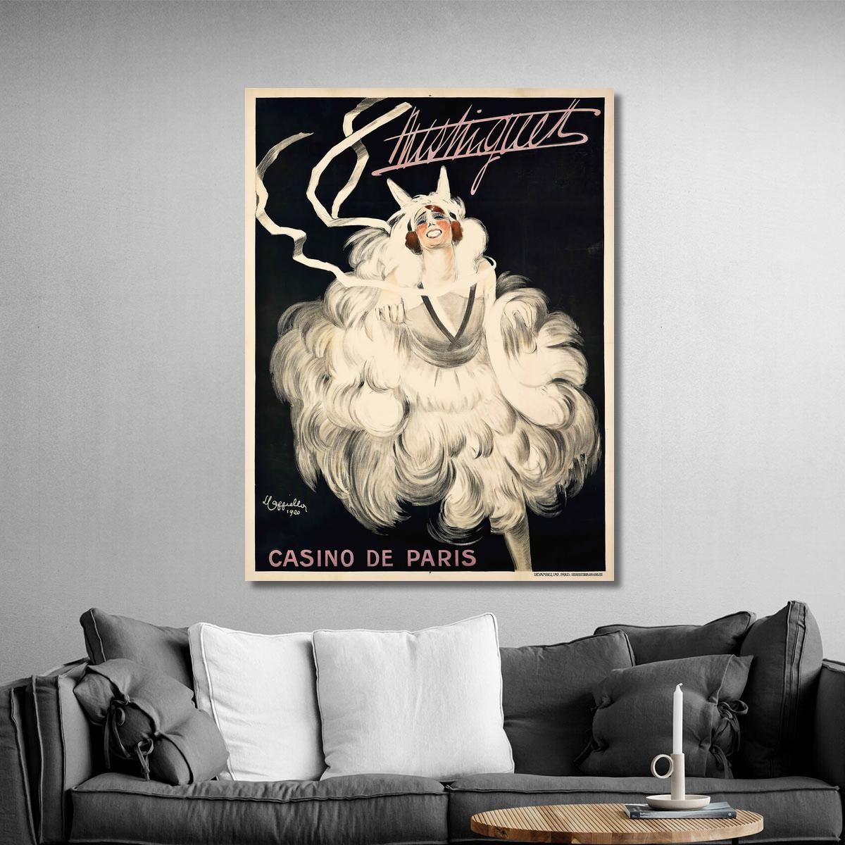 Mistinguett Casino De Paris Leonetto Cappiello lcp83 canvas print 