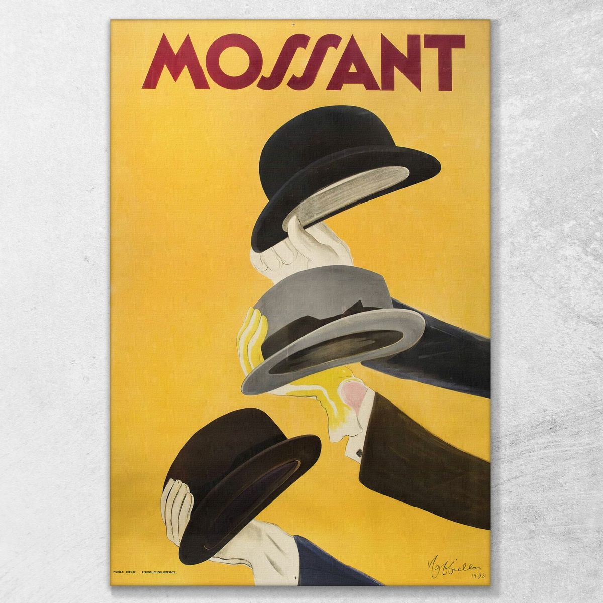 Moss Leonetto Cappiello lcp84 canvas print 