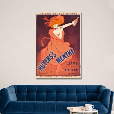 Nuyens S Menthe Leonetto Cappiello lcp87 canvas print 