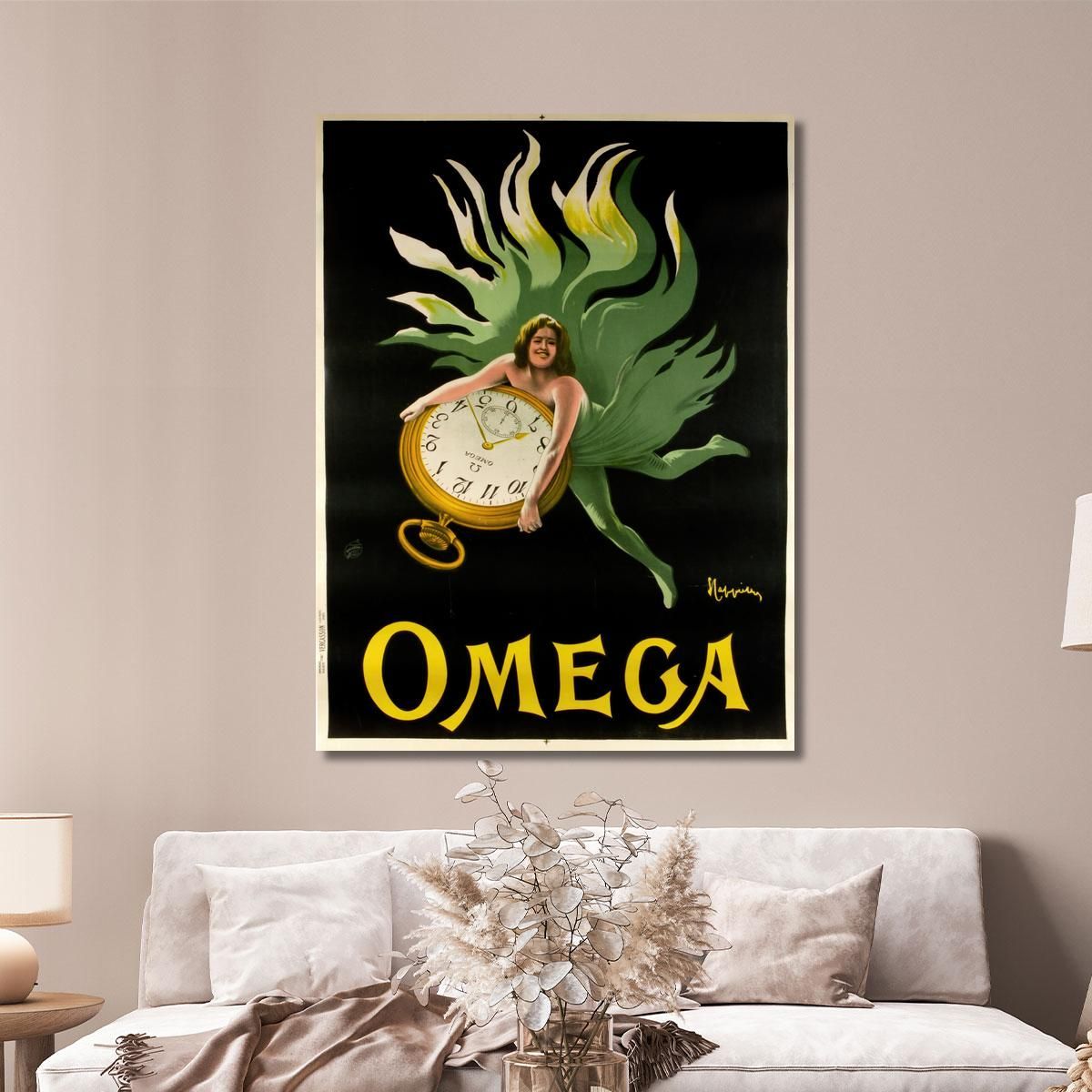 Omega Leonetto Cappiello lcp89 canvas print 