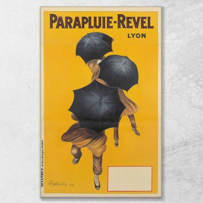 Umbrella-Revel Leonetto Cappiello lcp91 canvas print 
