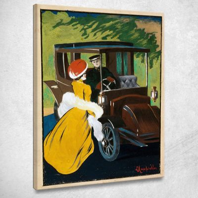 Poster Project For Charron Automobiles Leonetto Cappiello lcp99 canvas print 