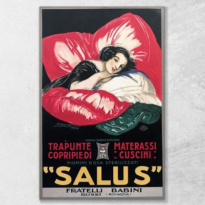 Salus Leonetto Cappiello lcp102 canvas print 