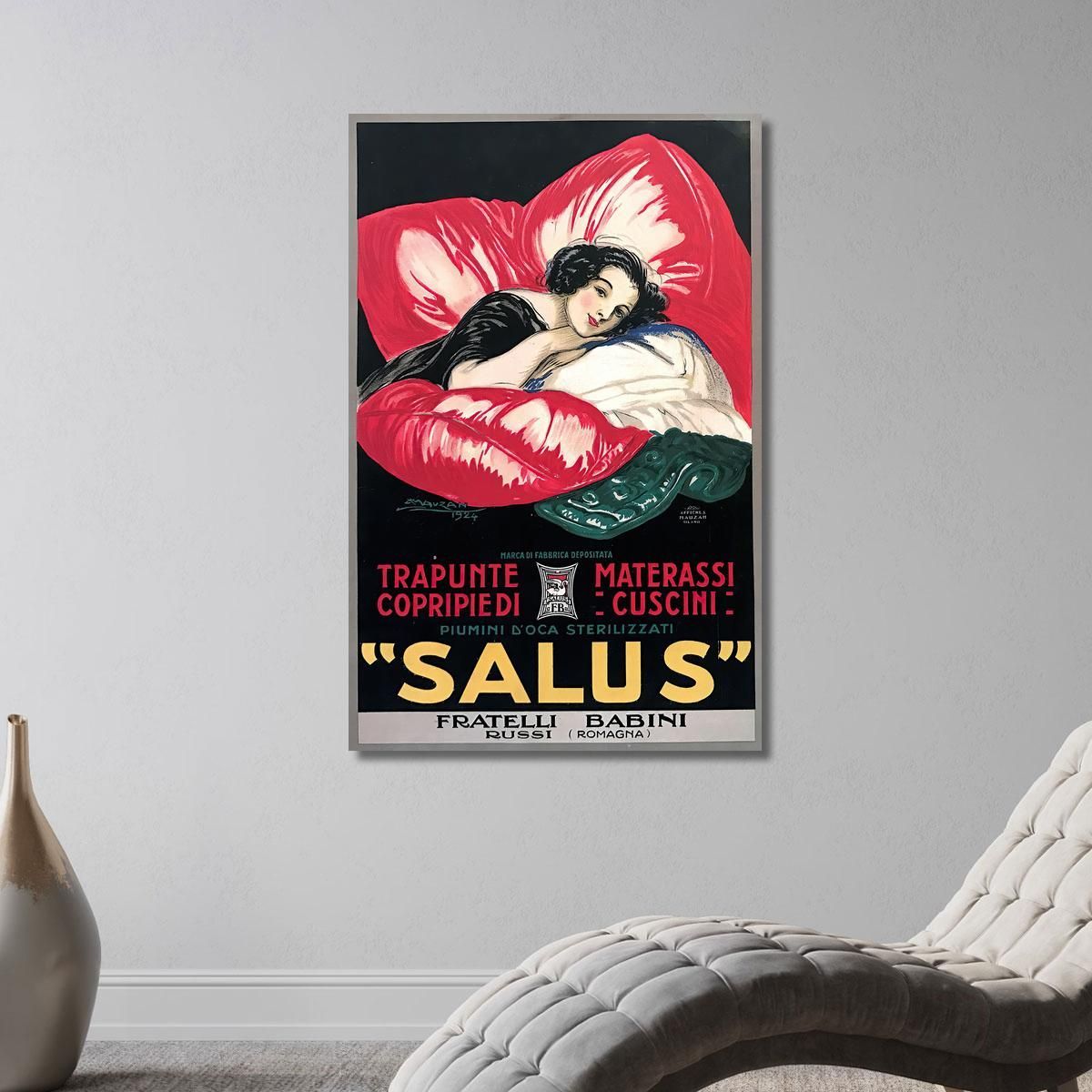 Salus Leonetto Cappiello lcp102 canvas print 