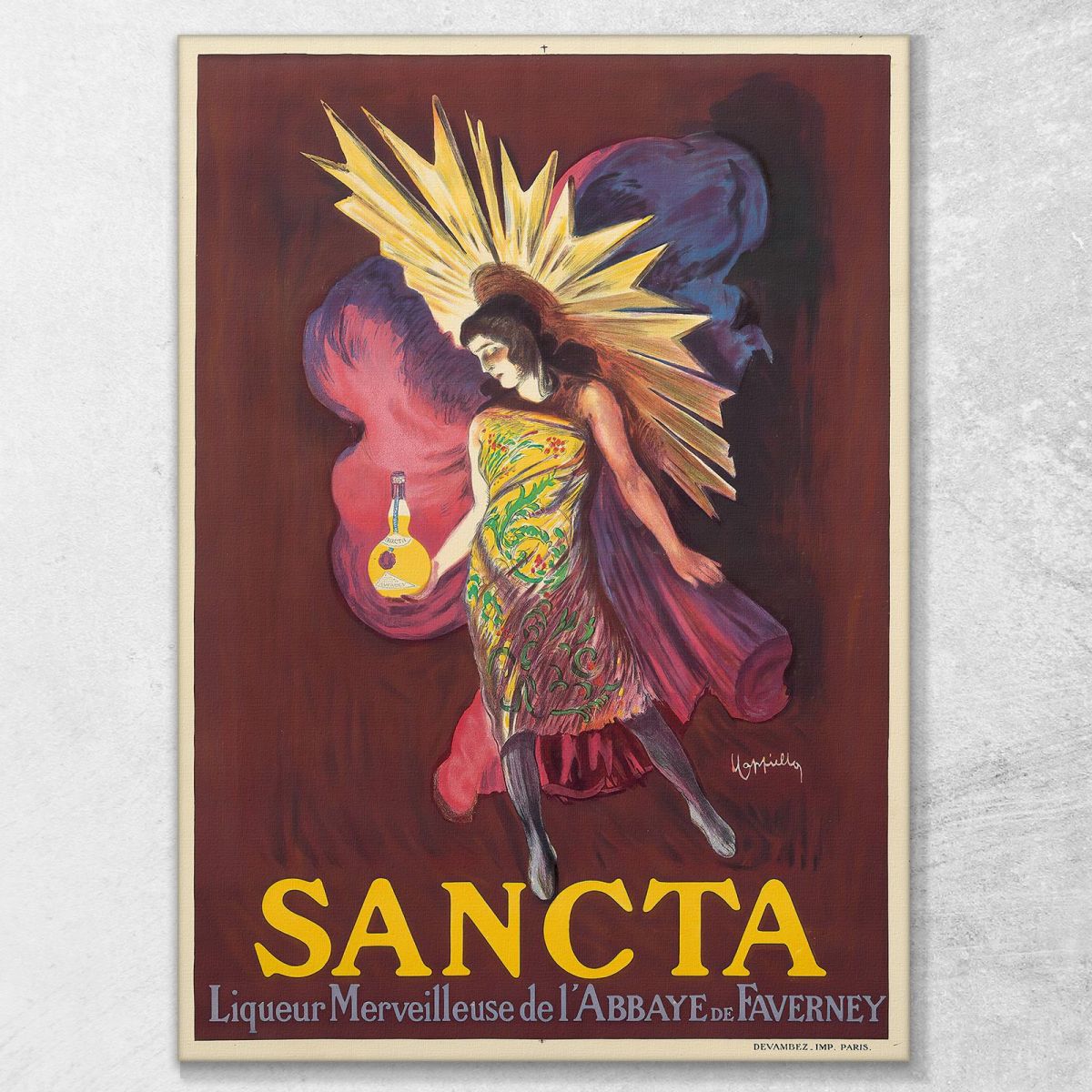 Saint Leonetto Cappiello lcp103 canvas print 