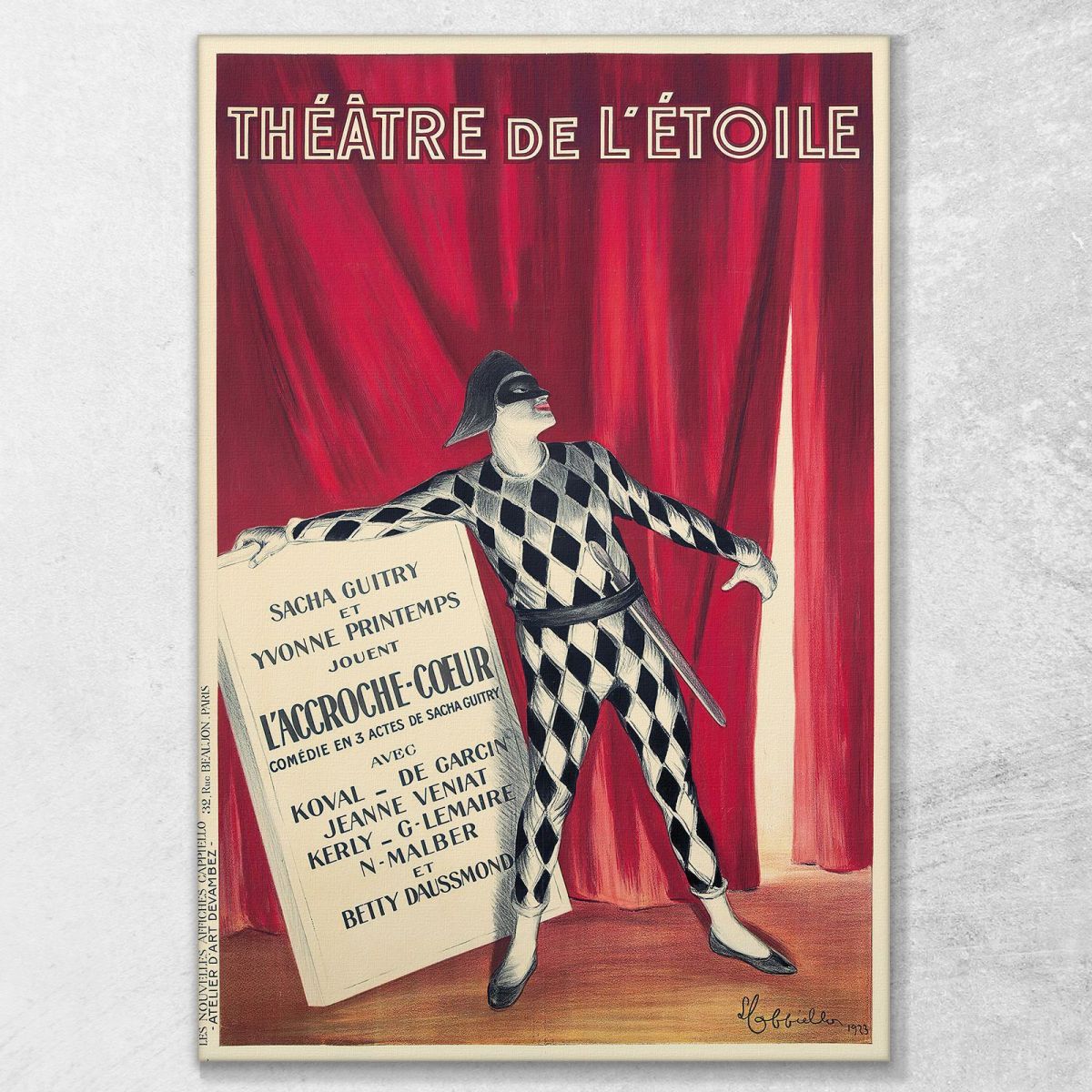 Star Theater Leonetto Cappiello lcp107 canvas print 