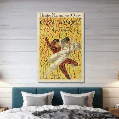 National Opera Theater Grand Ball Of Mid-Lent Leonetto Cappiello lcp108 canvas print 