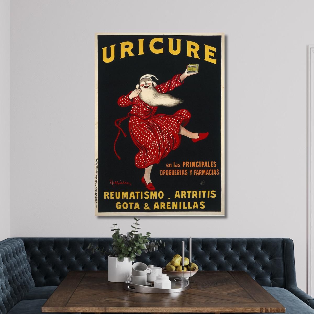 Uricure Leonetto Cappiello lcp110 canvas print 
