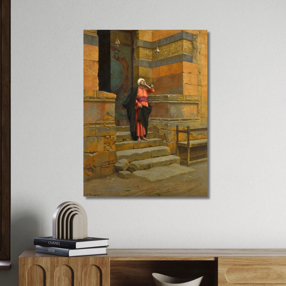 Before The Mosque Ludwig Deutsch ldt10 canvas print 