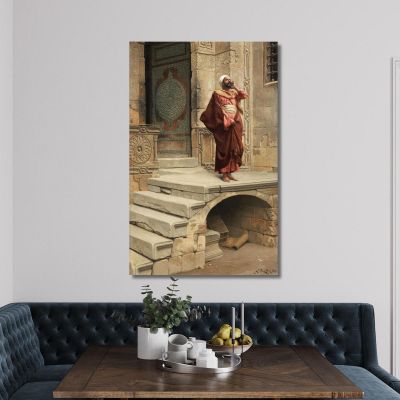 Calling The Faithful Ludwig Deutsch ldt11 canvas print 
