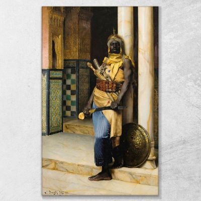 Guarding The Palace Ludwig Deutsch ldt12 canvas print 