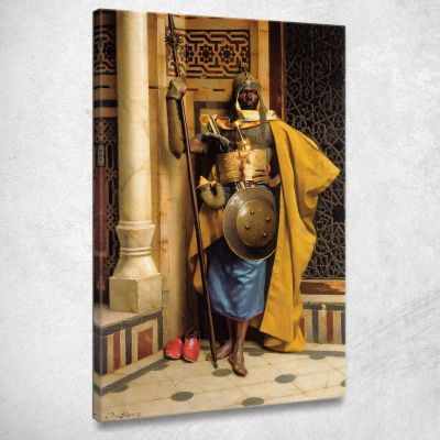 The Moorish Guard Ludwig Deutsch ldt15 canvas print 