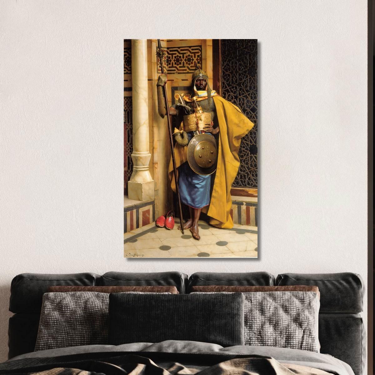 The Moorish Guard Ludwig Deutsch ldt15 canvas print 