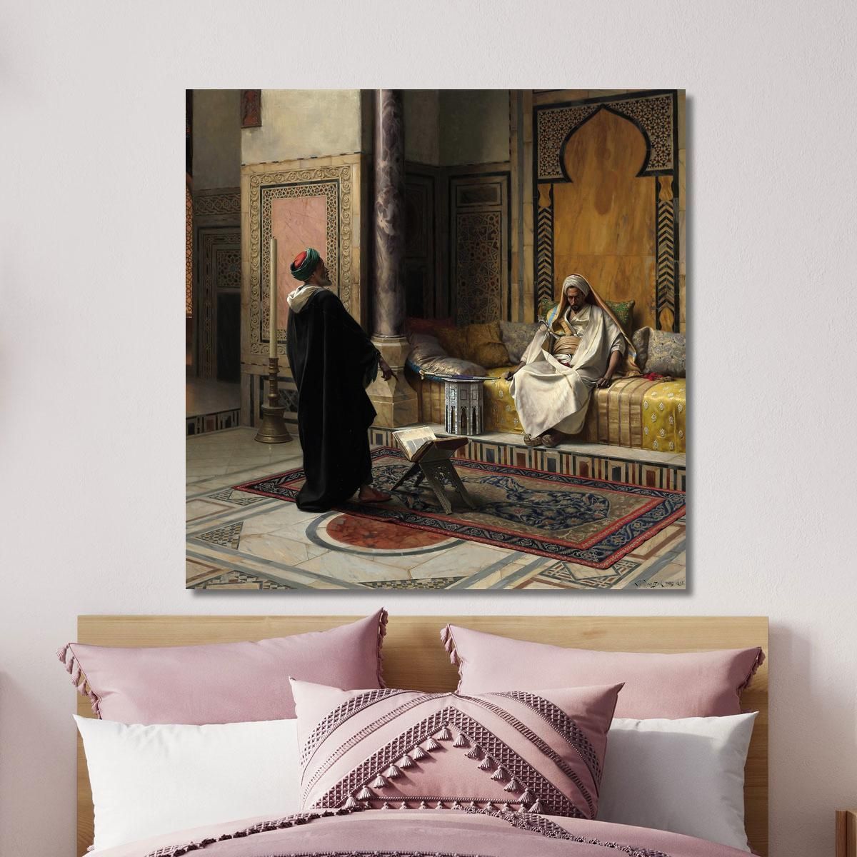 Learned Advice Ludwig Deutsch ldt16 canvas print 