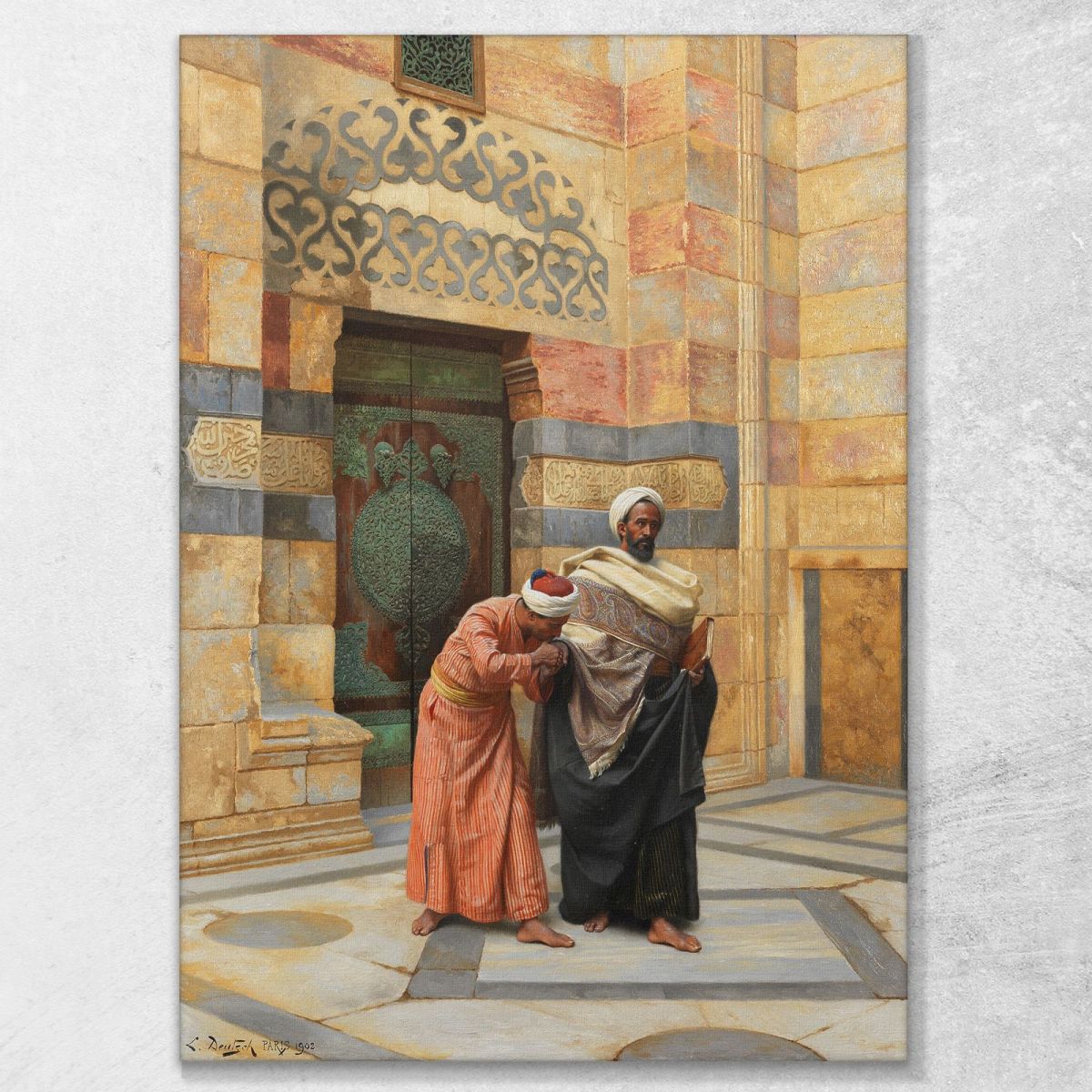 Respect Ludwig Deutsch ldt21 canvas print 