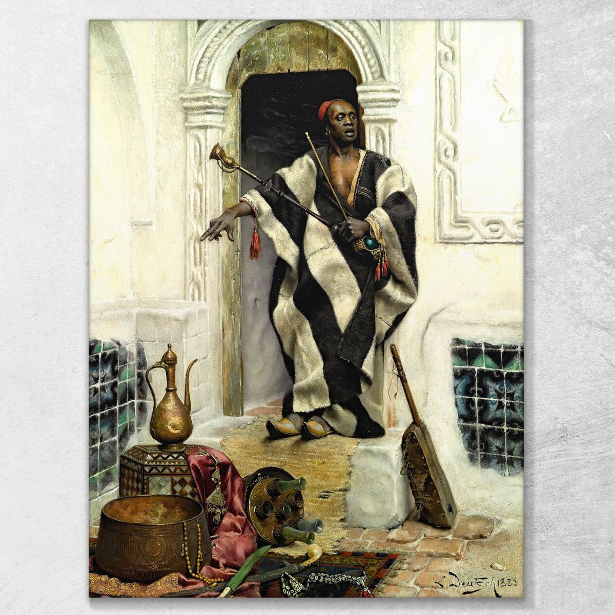 The Della L Cairo Ludwig Deutsch ldt26 canvas print 