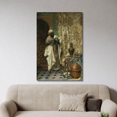 The Inspection Ludwig Deutsch ldt29 canvas print 