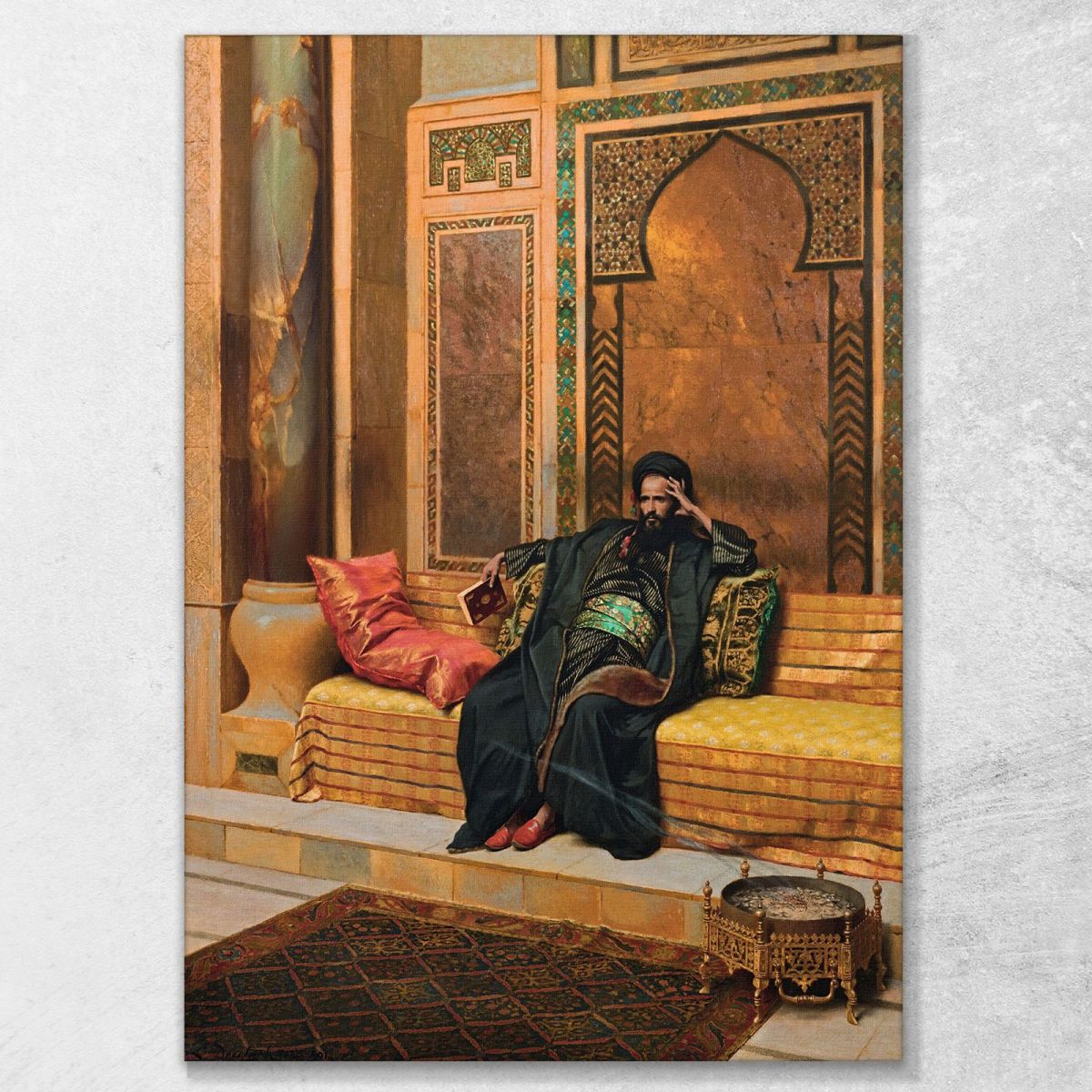 The Scholar 2 Ludwig Deutsch ldt36 canvas print 