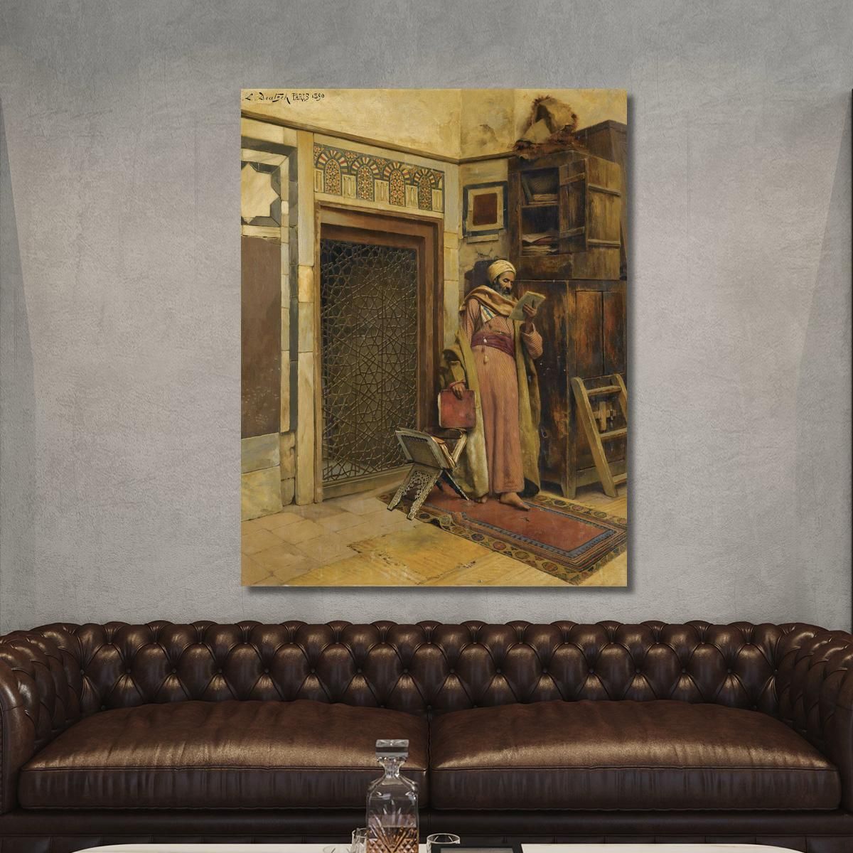 The Scholar Ludwig Deutsch ldt37 canvas print 