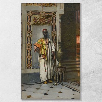 The Sentinel Ludwig Deutsch ldt41 canvas print 