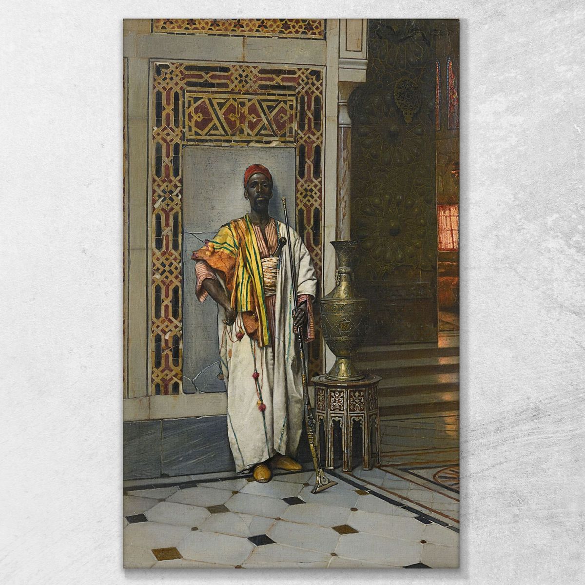 The Sentinel Ludwig Deutsch ldt41 canvas print 