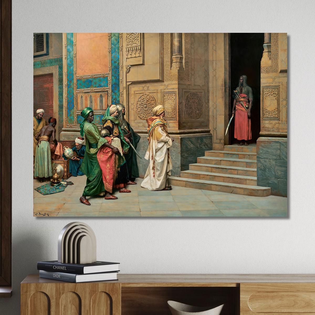 The Tribute Ludwig Deutsch ldt45 canvas print 