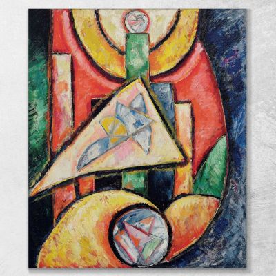 Abstraction 2 Marsden Hartley mhr1 canvas print 