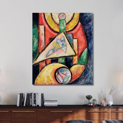 Abstraction 2 Marsden Hartley mhr1 canvas print 