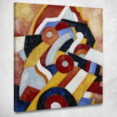 Abstraction Marsden Hartley mhr3 canvas print 