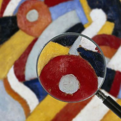 Abstraction Marsden Hartley mhr3 canvas print