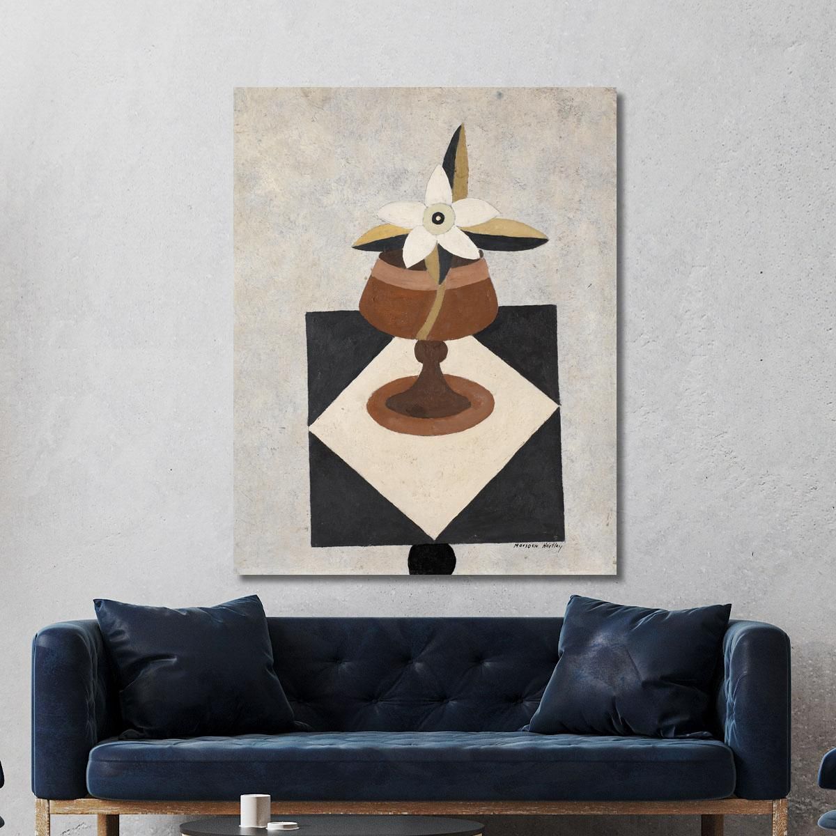 Flowerpiece Marsden Hartley mhr9 canvas print 