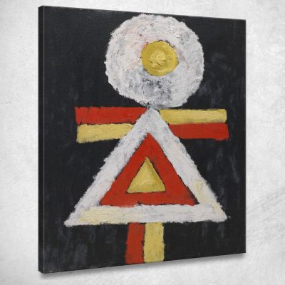 Geometric Figure Marsden Hartley mhr11 canvas print 