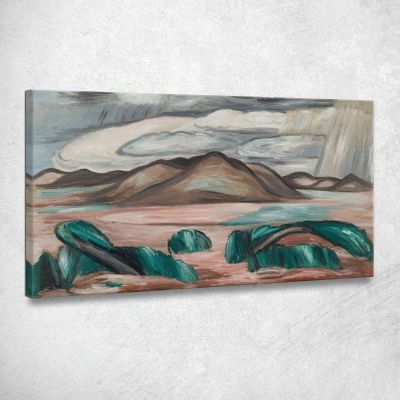 New Mexico Recollection No. 8 Marsden Hartley mhr21 canvas print 