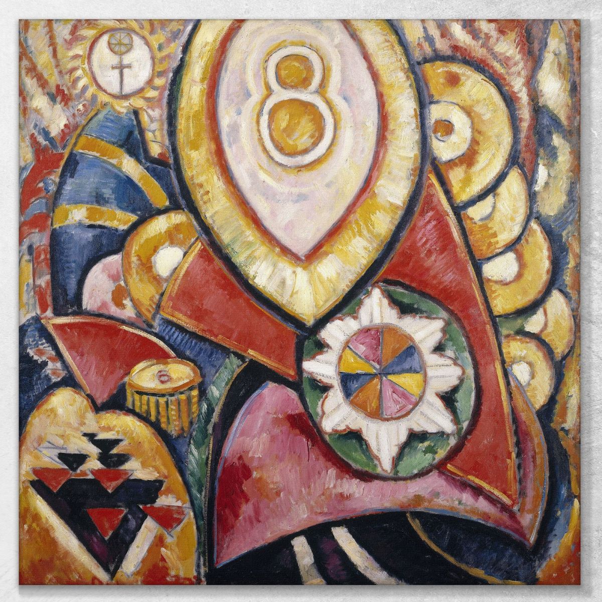 Painting No. 48 Marsden Hartley mhr24 canvas print 