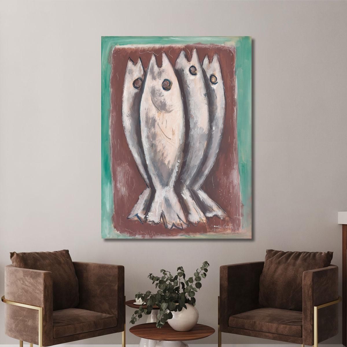 Sea Ghosts Marsden Hartley mhr32 canvas print 