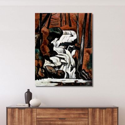 Smelt Brook Falls Marsden Hartley mhr33 canvas print 