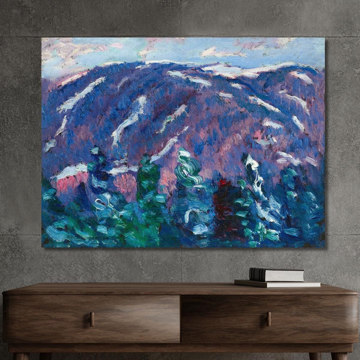 Songs Of Winter No. 3 Marsden Hartley mhr35 canvas print 