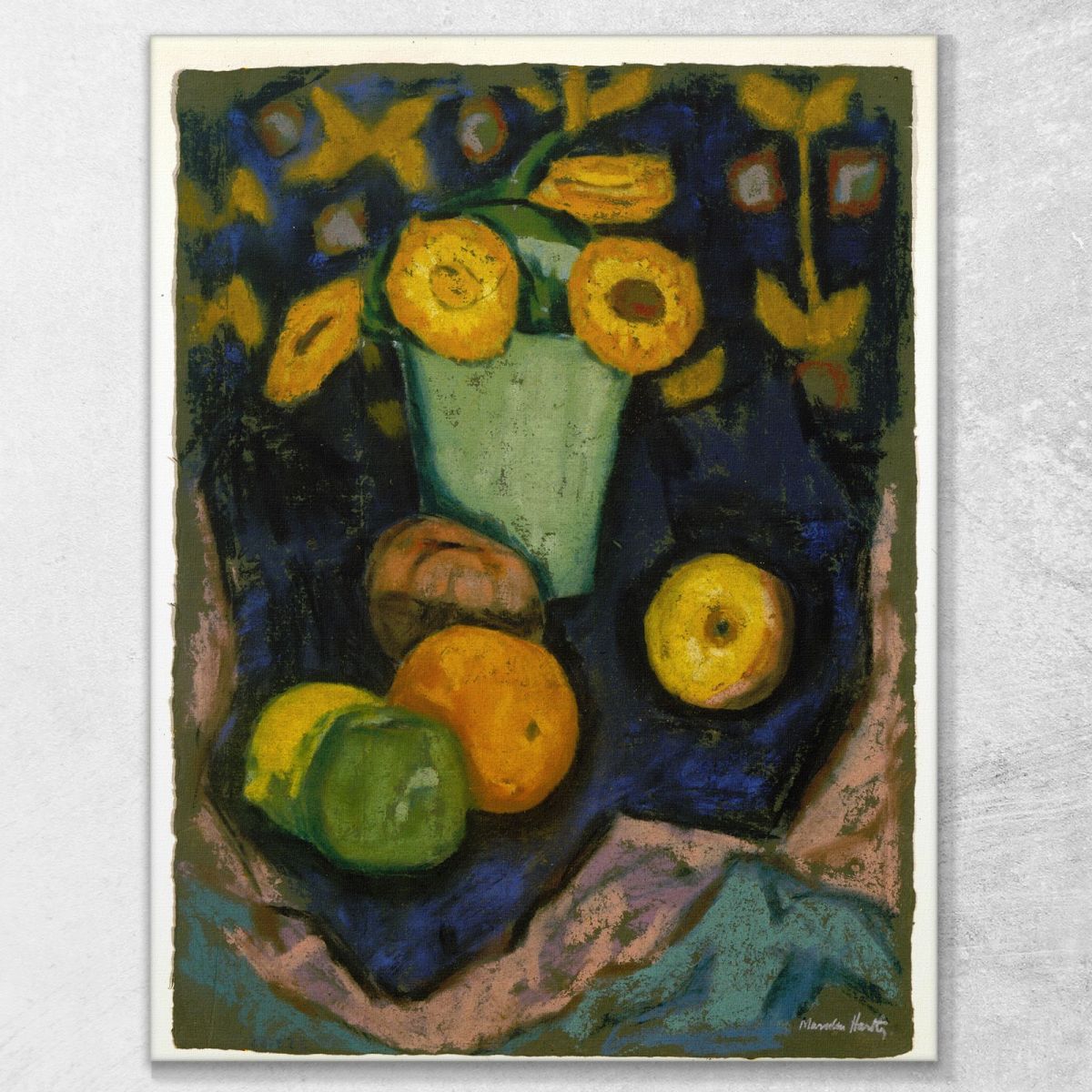 Still Life 4 Marsden Hartley mhr38 canvas print 