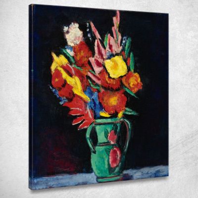 Still Life With Flowers Marsden Hartley mhr44 canvas print 