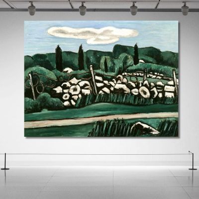 The Last Stone Walls Dogtown Marsden Hartley mhr49 canvas print 