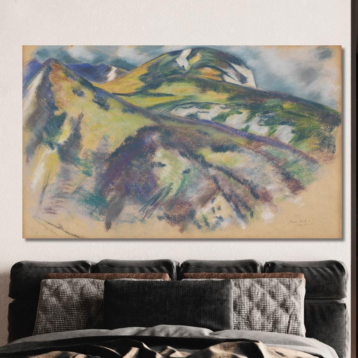 Valdez Hills Marsden Hartley mhr52 canvas print 