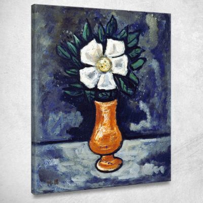 White Flower Marsden Hartley mhr57 canvas print 