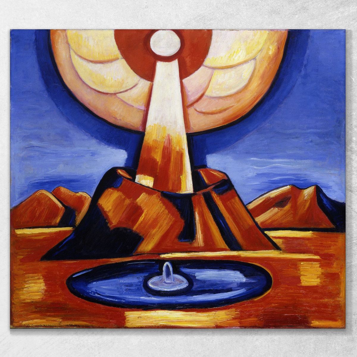 Yliaster Paracelsus Marsden Hartley mhr58 canvas print 