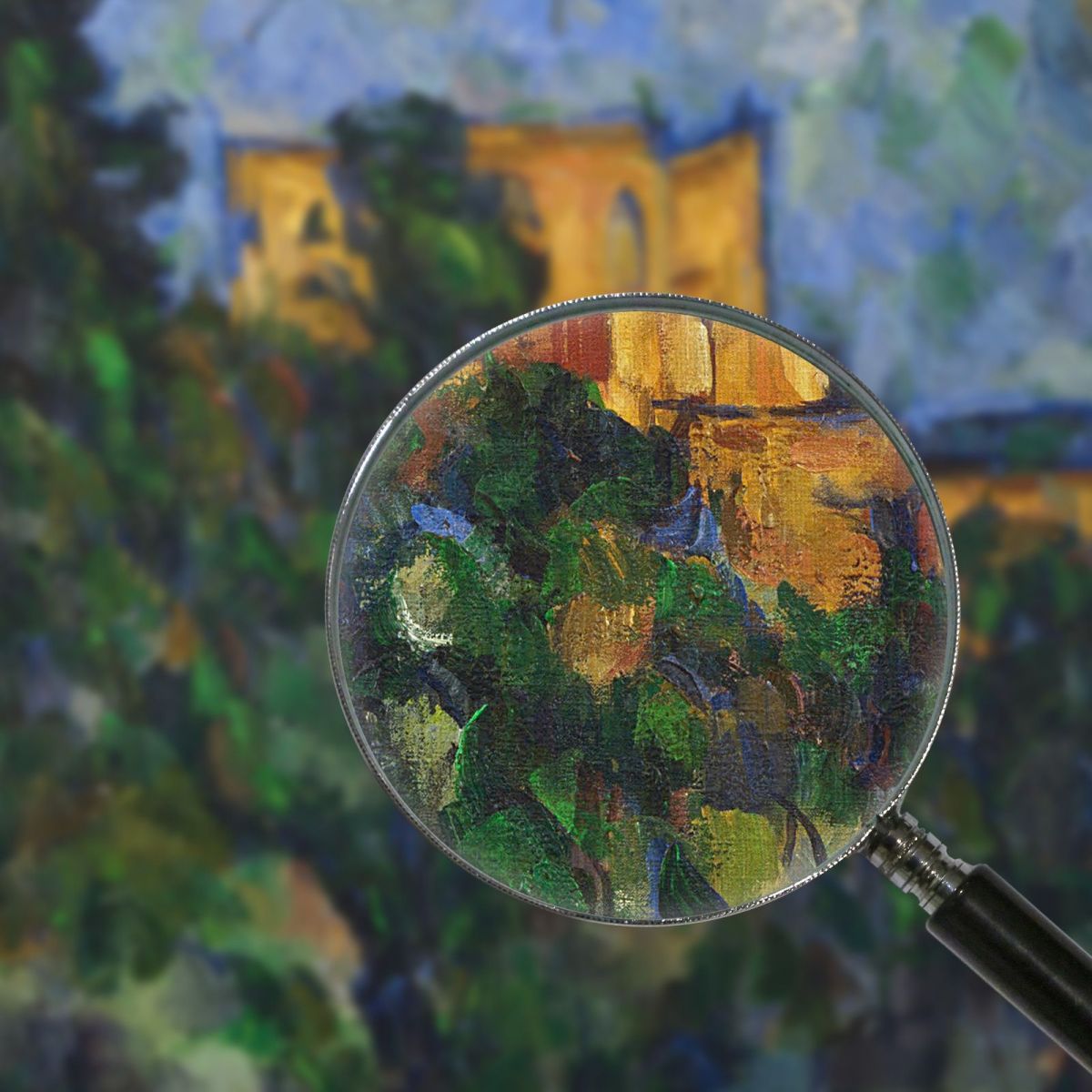 Castello Noir Paul Cézanne pcz16 canvas print