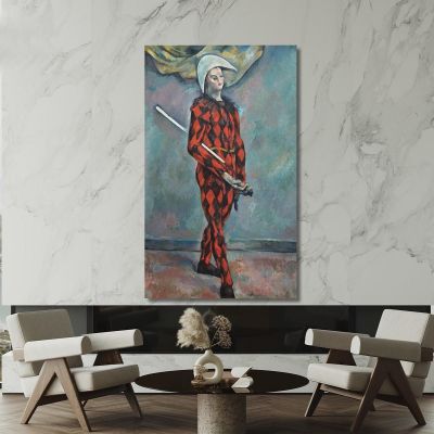 Harlequin Paul Cézanne pcz32 canvas print 