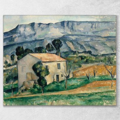 House In Provence Paul Cézanne pcz34 canvas print 